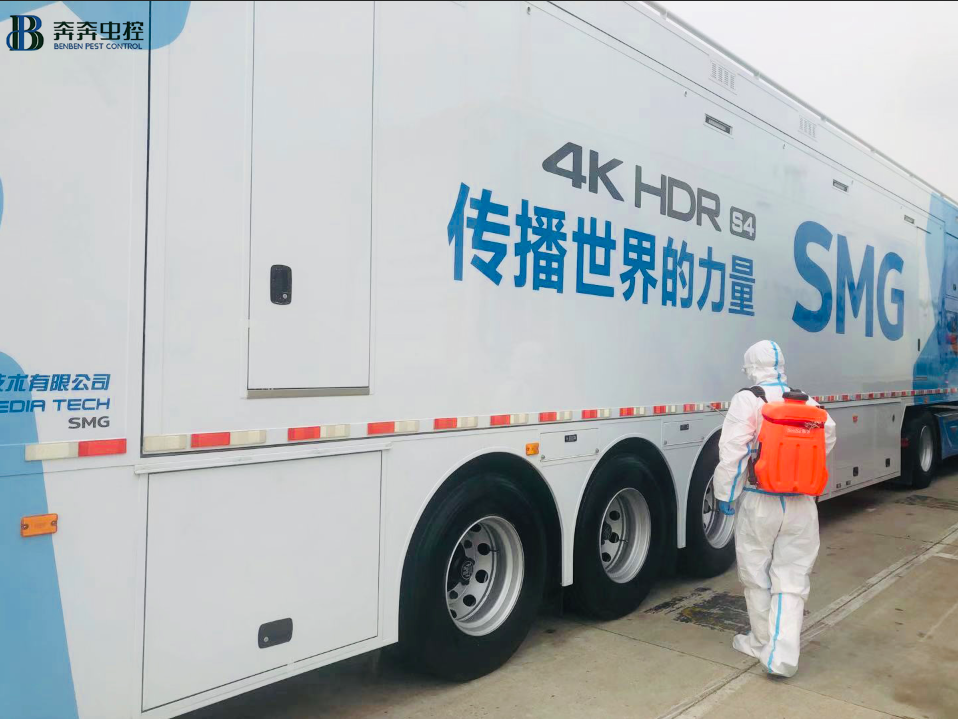 “沪牌”卡车驶上日本街头?那是SMG奥运转播车