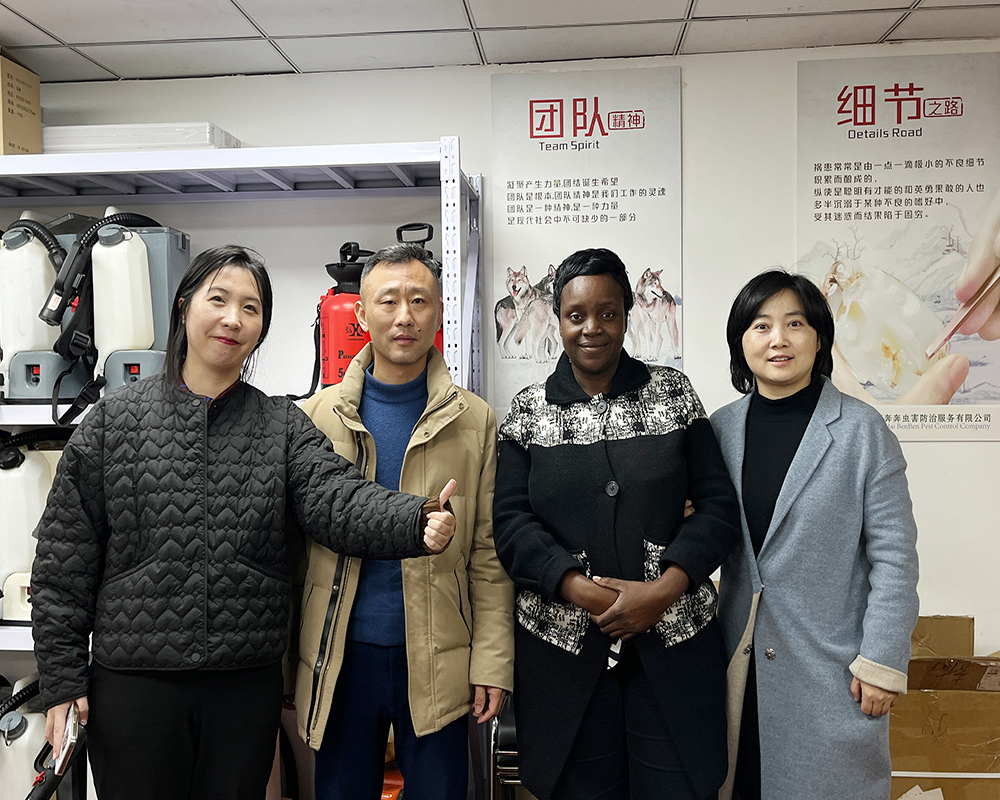 津巴布韦国家PCO使节拜访奔奔虫控,学习探讨虫控技术